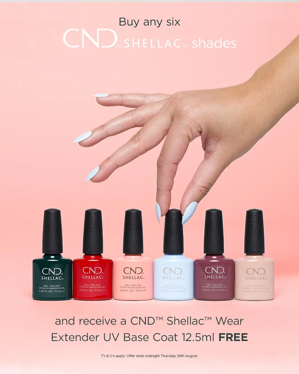 CND Gel Polish plus Removal